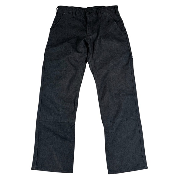 Patagonia Iron Forge Hemp Double Knee Workwear Canvas Black Men’s Size 31x30 - Picture 1 of 7